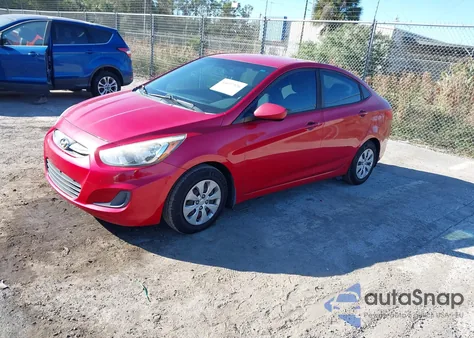 2016 Hyundai Accent Se из США, поврежденный, VIN KMHCT4AE9GU138883